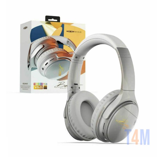 Moxom Wireless Headphones MX-WL40 Silver